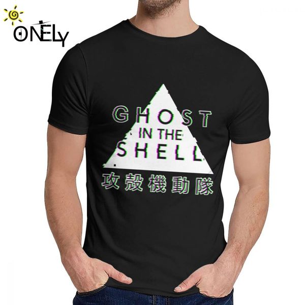 

sport boy tee shirt ghost in the shell pure cotton harajuku o-neck cartoon design la camiseta