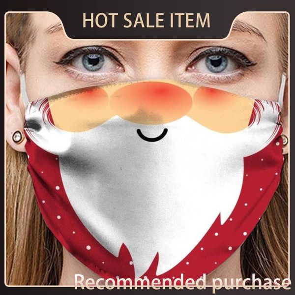 

1pc mascarillas funny face washable earloop mask windproof shield reusable face breathable adjustable christmas printed yxlsjv rhoco