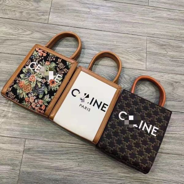 

winter new hand women's embroidery oxford cloth sail tote shoulder slant span bag