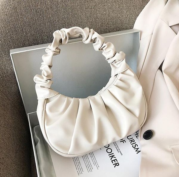 

wholesale ladies gentle cloud bag versatile pleated small handbags shoulder bag women underarm bags