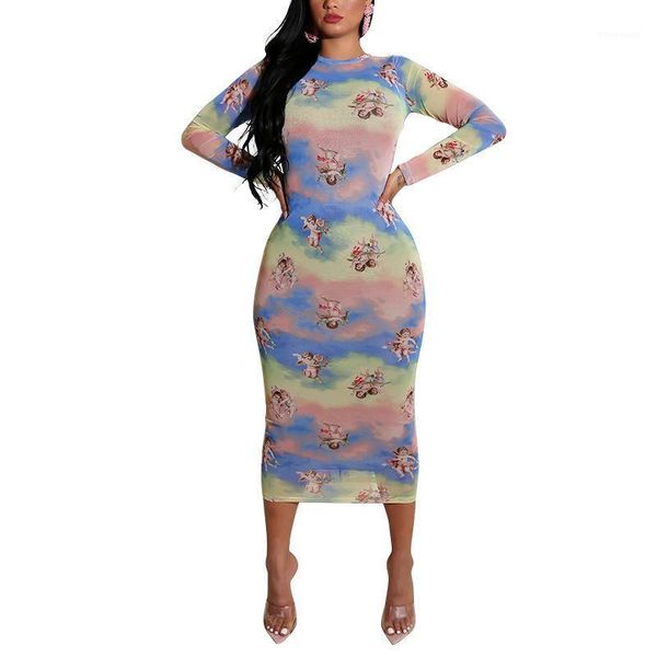 

bambooboy woman fashion print contrast color pencil sheath fitted casual party club dress zl13061, Black;gray
