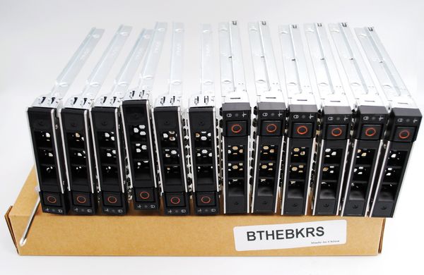 

12-pcs 2.5" hdd tray caddy bracket for gen14 poweredge r740 r740xd r440 r540 r940 r640 r6415 r7415 r7425 dxd9h