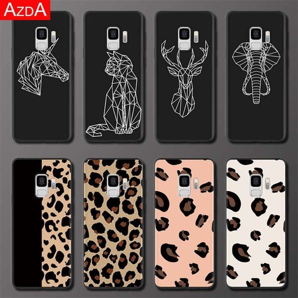 

qasamsung galaxy j2 j3 j5 j7 prime a5 j4 j6 a6 a8 plus a9 a7 a50 a51 leopard print matte etlk