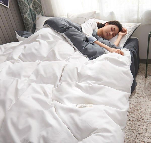 

green and yellow bed set single bed sheet sets solid color cotton duvet cover pillowcase  size bedding se jllxqj yeah2010