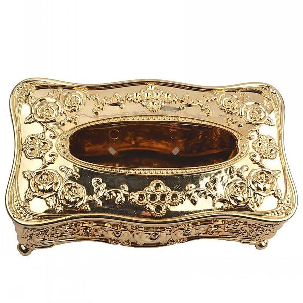 

gold acrylic tissue box l restaurant napkin holder household tissue box