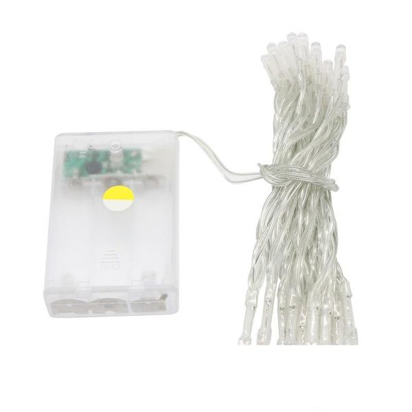 

100pcs battery powered 4m 40leds led string light 4.5v portable fairy lights christmas new year party wedding decoration light