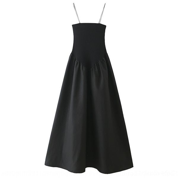 

abgo6 осень 2020 новой моды фитинга midi сплайсинга suspender sling slingdress женского 5644726 осень 2020 новой мода тонких тонких подвесок, Black;gray