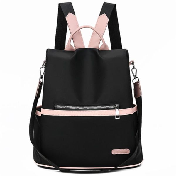 

2020 women anti-theft backpack oxford waterproof large capacity shoulder bag female lightweight travel lapbackpack