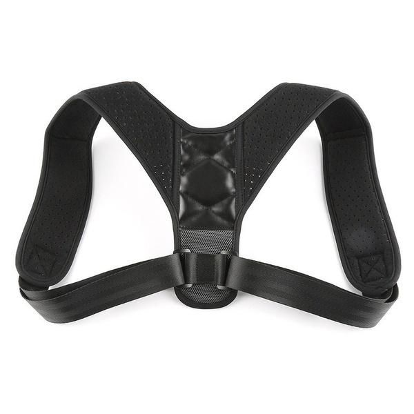 

men women adjustable posture corrector back corset shoulder support brace belt
