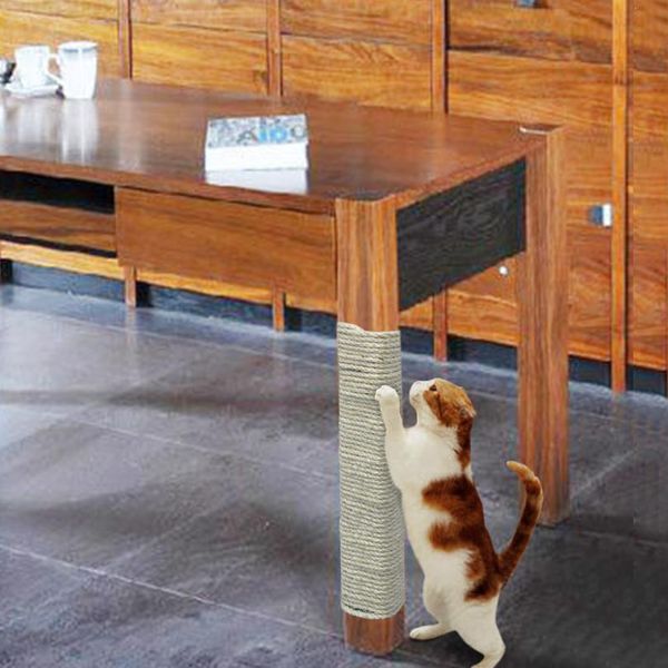 

6mm sisal rope for cat tree diy scratching post toys scratch board chair legs binding rope for cat sharpen claw cat qylvwg