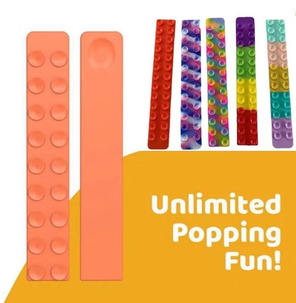 

squidopop fidget toys suction cup square pat pat silicone sucker sheet children stress relief squeeze toy antistress soft squishy