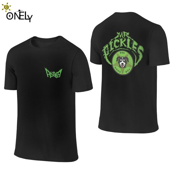 

o-neck mr pickles short sleeve new arrival natural homme t shirt double sided sport hooded sweatshirt hoodie