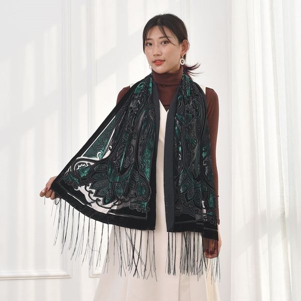 

new fashion euro queen crown velvet scarf women wedding shawl for lady poncho winter for holiday gift for your mom or wife 201026, Blue;gray