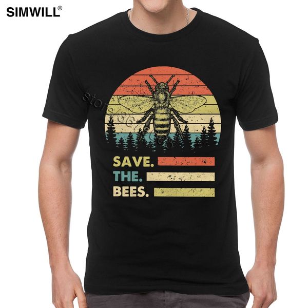 

городские vintage save the bee bee хранитель тройники с коротким рукавом лето tshirt проблемные graphic print honey толстовка с капюшоном ho