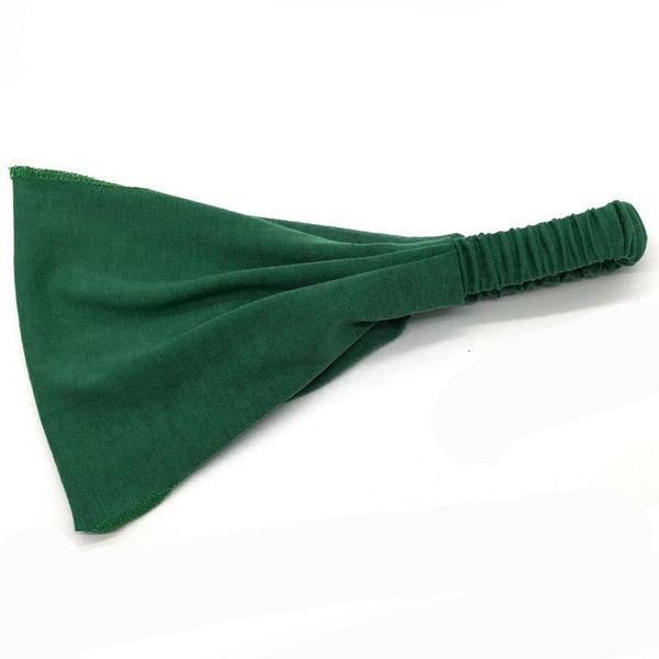 

полосы спорта упругие волосы женщины мода йога оголовье широкий тюрбан head wrap твердая фитнес hairband банданы аксессуары для волос wmtfeh, Black