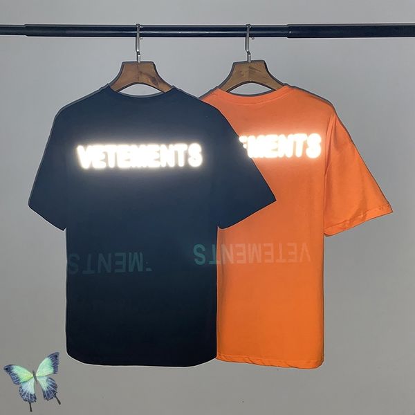 

2021 new summer vetement laser reflection t-shirts men women 100% cotton casual t shirt anti-war symbol vetements t-shirt y8j6, White;black