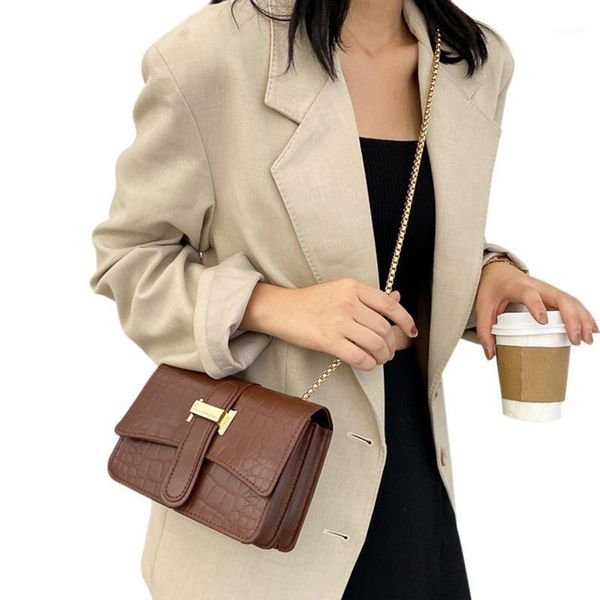 

waist bags female fashion chain shoulder messenger bag all-match small square bag1