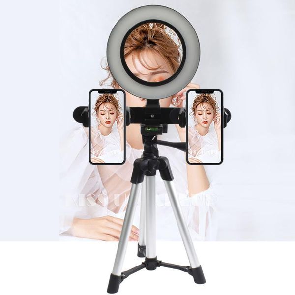 

tripods mobile phone live support tripod with fill light to enhance effect and beauty1