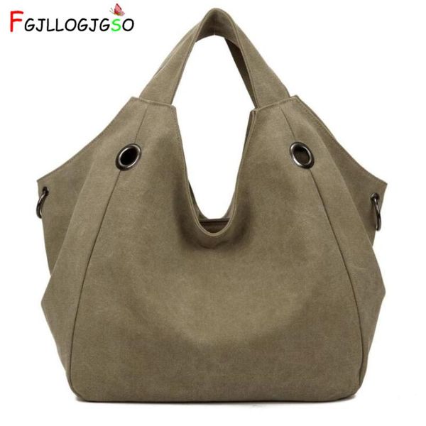 

fgjllogjgso canvas shoulder bag women canvas handbags tote for femme 2020 large pocket women's crossbody bag lady capacity bags