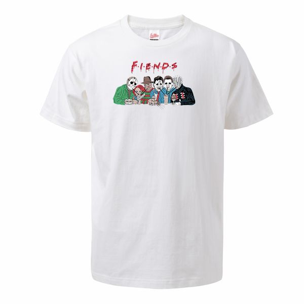 

horror movie friends 2020 summer tees short sleeve horror fiends friday the 13th crew neck sport hooded sweatshirt hoodie men t shirt