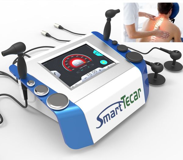 Macchina a radiofrequenza monopolare Gadget per la salute Apparecchiatura per tecarterapia con CET RET Trasferimento di energia per alleviare la cellulite Riduzione della cellulite