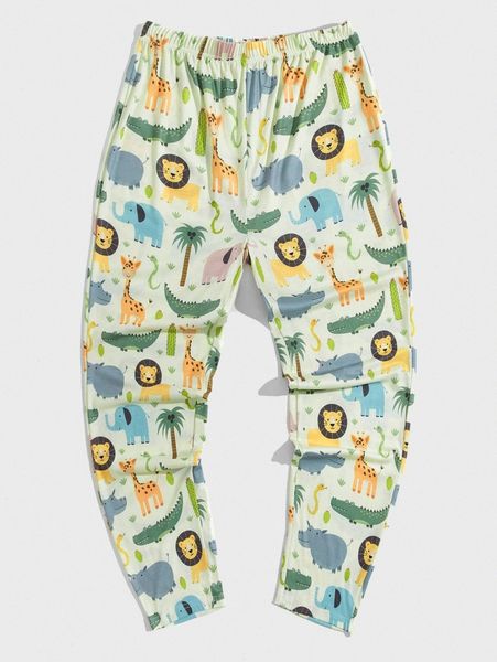 

men random cartoon graphic pajama pants l5im#, Black;brown