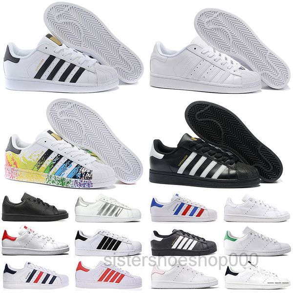 

2017 fashion mens casual shoes superstar smith stan female flat shoes women zapatillas deportivas mujer lovers sapatos femininos yu3z