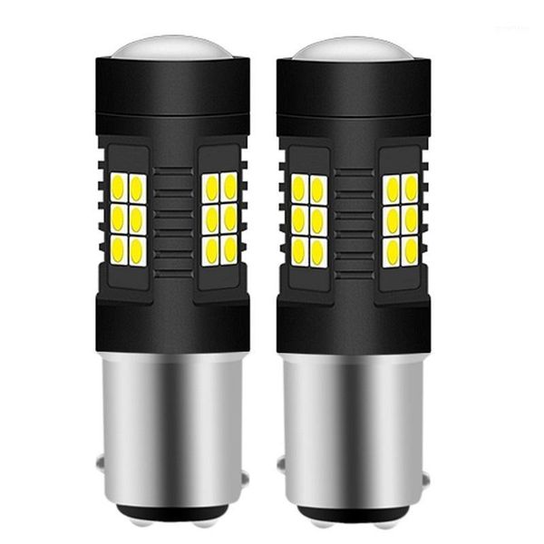

2pcs 1157 bay15d p21/5w 1200lm 3030 led car tail bulb parking lights brake lamp automobiles daytime running light turn signals1