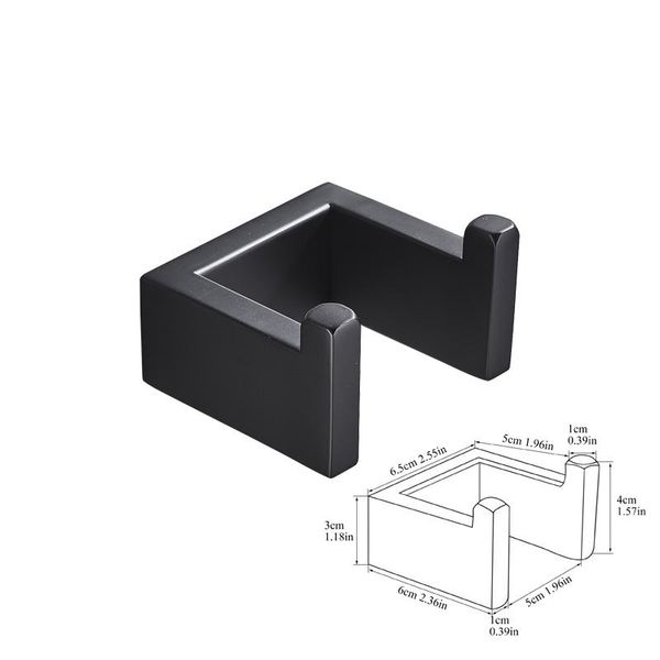 

ванная комната оборудование set black robe hook полотенцесушители барной стойки бар полка оберточной бумаги держатель для зубных щеток держа