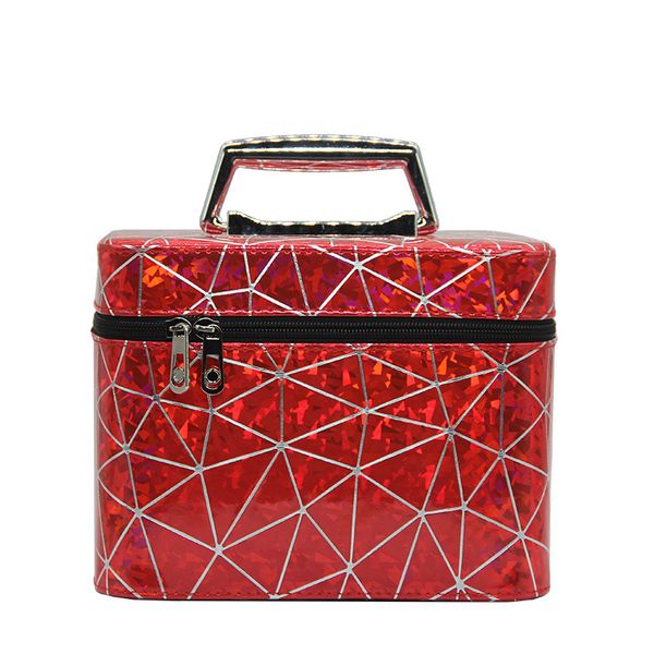 

portable cosmetic bag organizer cosmetic case cosmetic case large manicure pu leather toolbox m180248