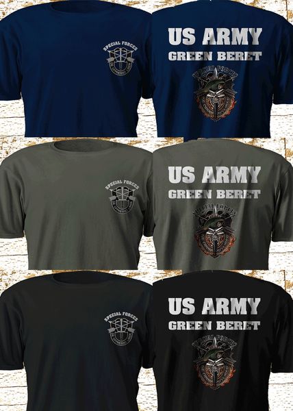 

sport green beret us army special forces military navy seal multi color t-shirt new fashion summer print men biker t shirts