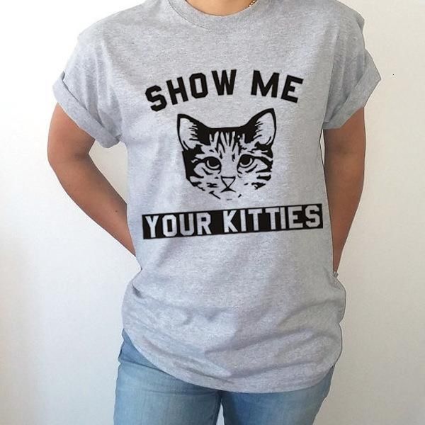 

cat print футболка женщины с коротким рукавом o шеи свободные футболки летние женщины футболки tee tops camisetas mujer, White