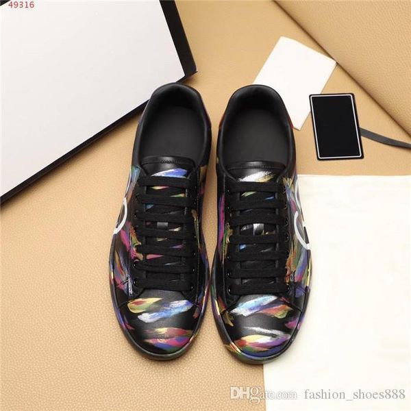 

mens casual small white shoes, flat rubber light sports shoes, low lace up fashion casual shoes with box size 38-45, Black