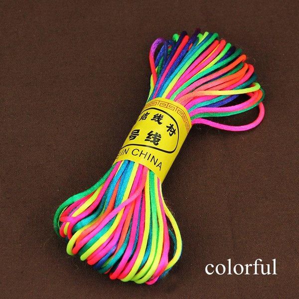 

20meter 2mm satin nylon cord thread soft satin chinese knot macrame cord bracelet braided string diy tassels beading string h jllzux