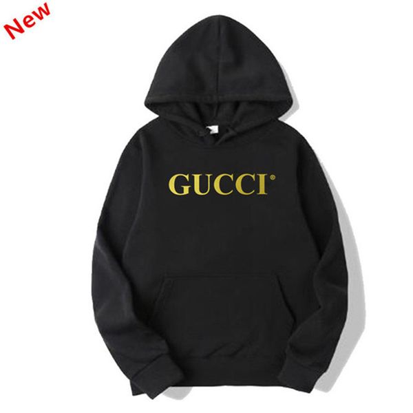 

luxury mens designer hoodies fashion mens sport hoodies more color men women designer g̴ucci sweatshirt, Black