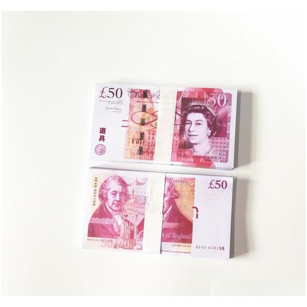 

british currency 50 pound fake money billet children play money 50uk movie m qylypd bdebaby