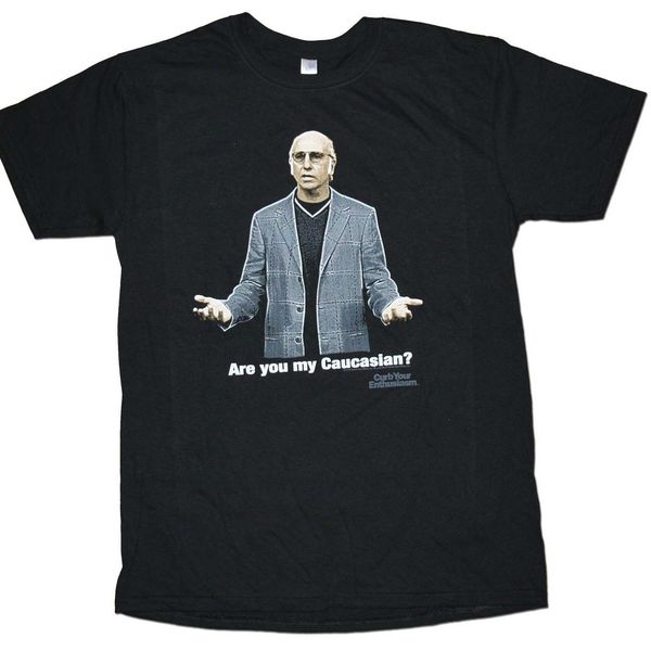 

curb your enthusiasm are you my caucasian seinfeld larry david official cool casual pride men sport hooded sweatshirt hoodie t shirt
