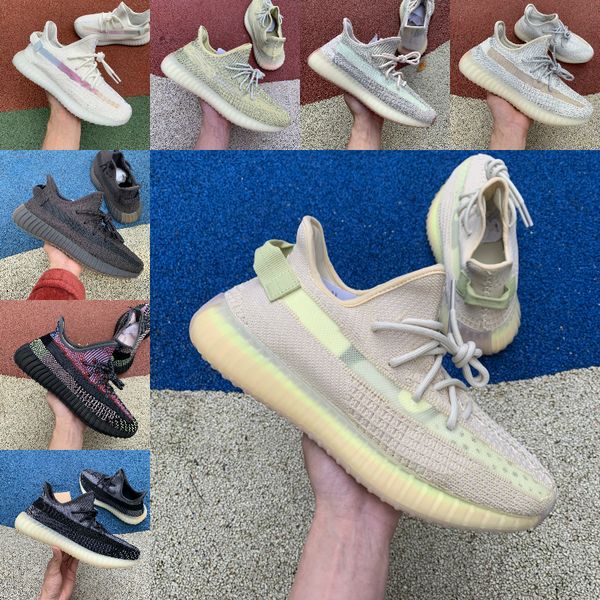 

selling 2019 v2 gid glow shoes with box yeshaya earth taillight desert sage cinder yecheil designer sneakers color matching running shoes