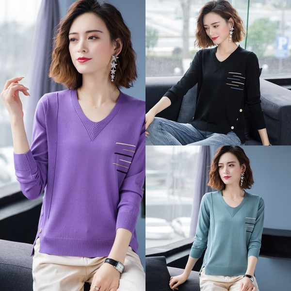 

early autumn ice silk knitwear women's versatile early autumn 2020 new women's thin short jacket short jacketknitwear jacket sweat, White;black