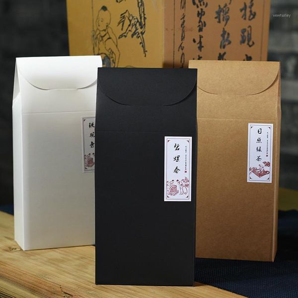 

gift wrap 20pcs/lot candy package bagging nougat packing box carton kraft paper standing bags boxes 3 colors1