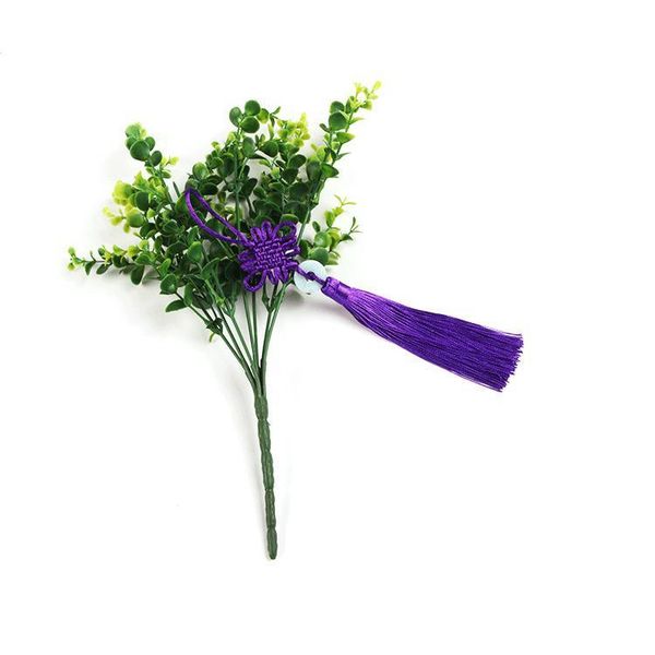 

5pcs new peace jade chinese knot tassels diy pendant jewelry accessories home textile curtain garment sewing macrame decoration h jllfrf