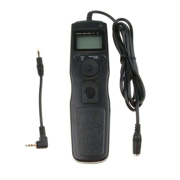 

lcd display shutter release wired timer remote