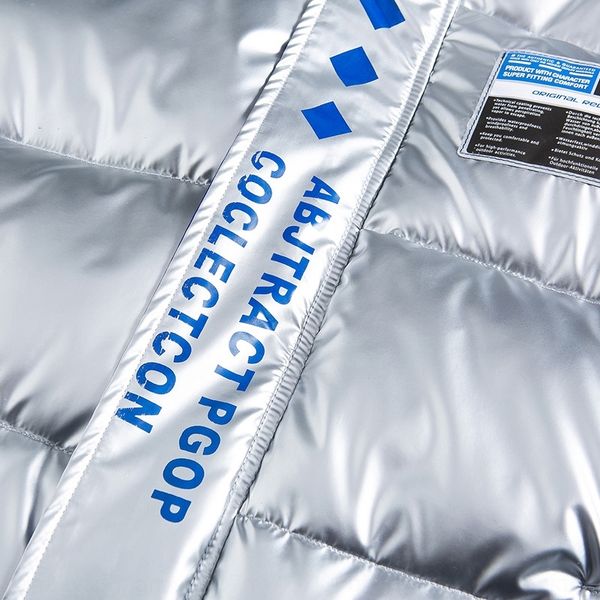 

mkxf new men plus down jackets winter long sleeve warm light fashion padded winter jacket men parkas for men size coat down down jacket, Black