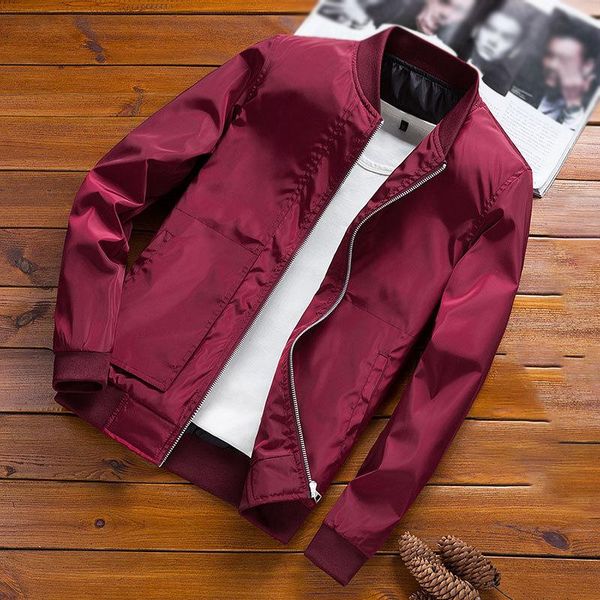 

men's coat jacket autumn stylish outerwear long sleeve windbreaker, Black;brown