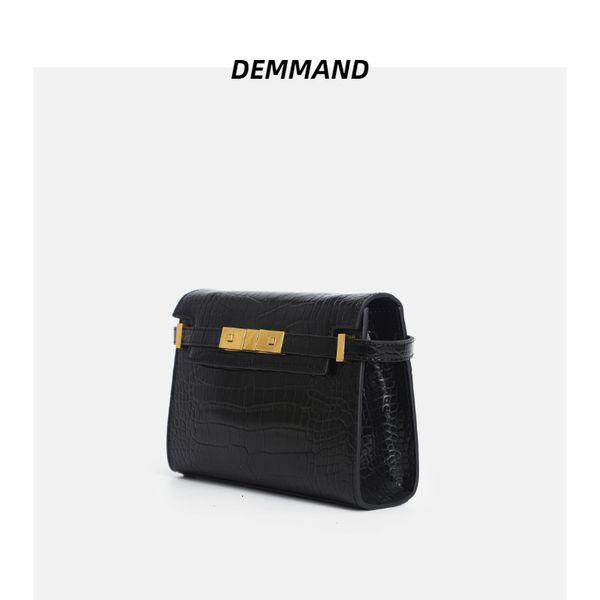 

leather women's autumn and winter new poplar forest manhattan kelly square cross shoulder bag fashion trend