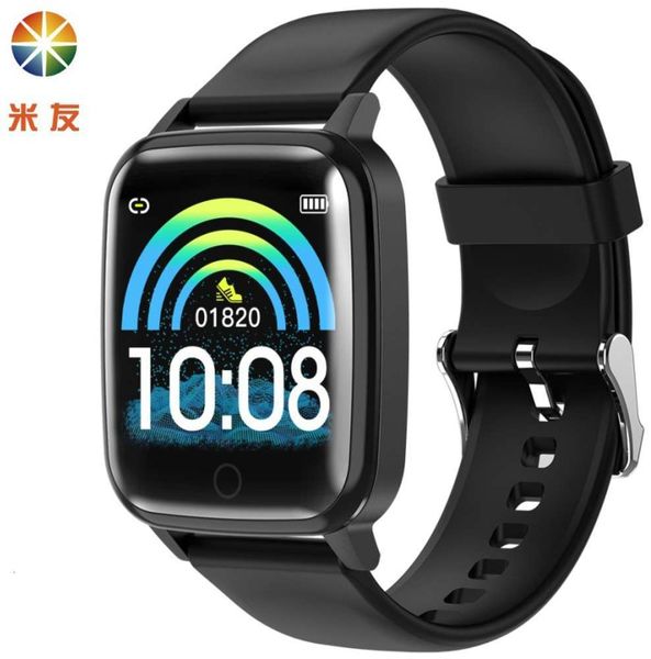 

miyou r1 smart bracelet heart rate blood prsure sleep monitoring female physiological cycle alarm clock square 1.3 inch waterproofbgt