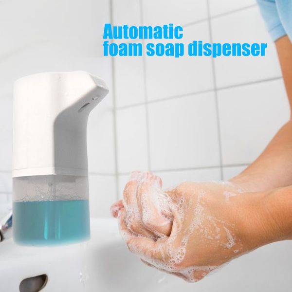 

250ml automatic soap dispenser touchless automatic wall mounting induction sensor foaming abs hand cleaning hand washer