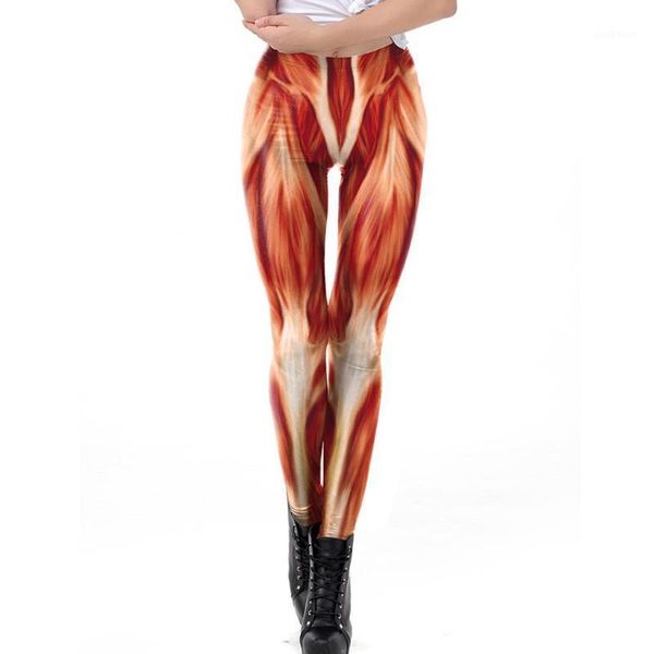 

yoga outfits pants fitness sport leggings muscle printing elastic gym workout tights running high waist trousers plus size pantsjgh51, White;red