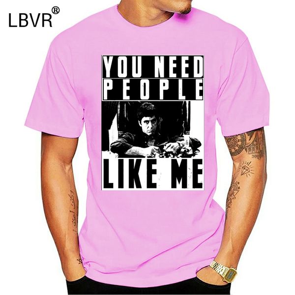 

you need people like me scarface t shirt print t shirt short short sleeves boy cotton men tee plus size sport hooded sweatshirt hoodie