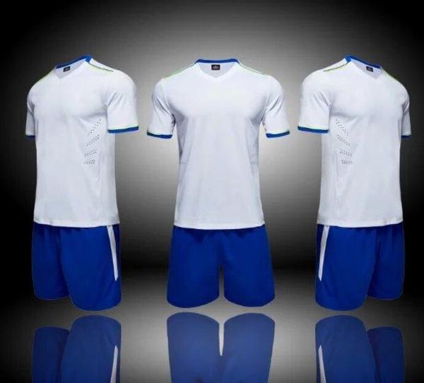 

fashion team blank soccer jerseys sets,2020 new custom soccer uniform,training running soccer wears short sleeve running with shorts 007, Black